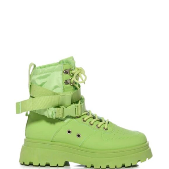 AZALEA WANG PEACHY MONOCHROMATIC SNEAKERS - Picture 4 of 6